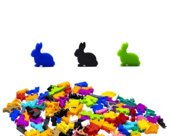 Hase Bauernhof Tier Meeples für Brettspiele - DnD Brettspiel Zubehör Pieces Upgrade Miniatures