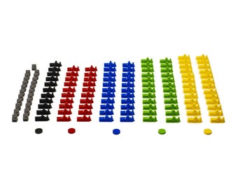 Chicago Express Board Game Upgrade (131pcs) - Board Game Accessory