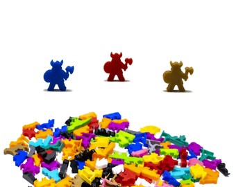Viking Meeple for Board Games - Board Game Accessory Upgrade Pieces
