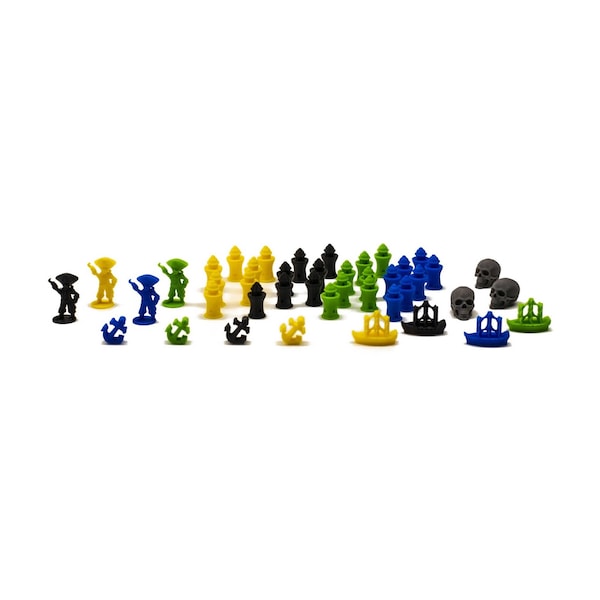 Pirates of Maracaibo Upgrade Set – Board Game Accessory Pieces