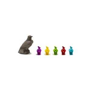 Spannweite (41 Stück) Vogelhäuschen Upgrade - Brettspiel-Zubehör