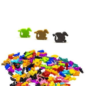 Dragon Animal Meeple Figures for Board Games - Board Game Accessory Pieces Upgrade