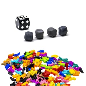 Stone, Rock Miniature Resources | Board Games Gaming DnD Bits Figures Meeples Game Accessory Pieces Replacements Upgrade Tokens Figurines