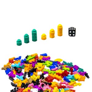 Stapelbare Gebäude, Fabrik Marker Brettspiele Upgrade - Brettspielzubehör