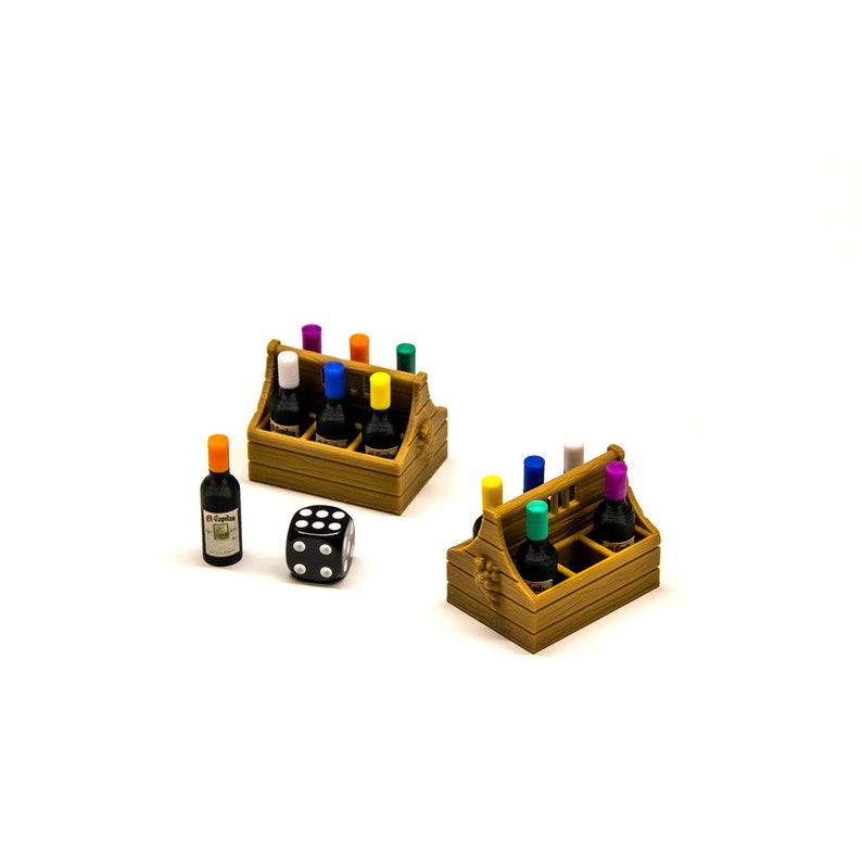 Viticulture Board Game Compatible Wine Upgrade Games Gaming Bits Meeples Boardgame Accessory Markers Pieces Replacements Tokens Figures image 3