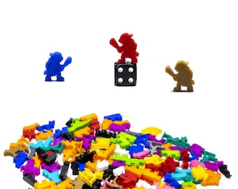 Goblin Meeple with Mace – DnD Board Game Accessory Upgrade Miniatures