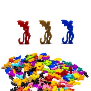 Jeton succube Meeple Fantasy pour jeux de société - Pièces de mise à niveau d'accessoire de jeu de société D&D