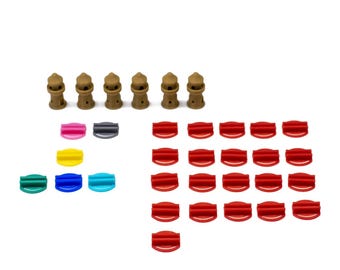 Figurines OFFICIELLES au choix pour jeu RISK la conquete du monde de PARKER
