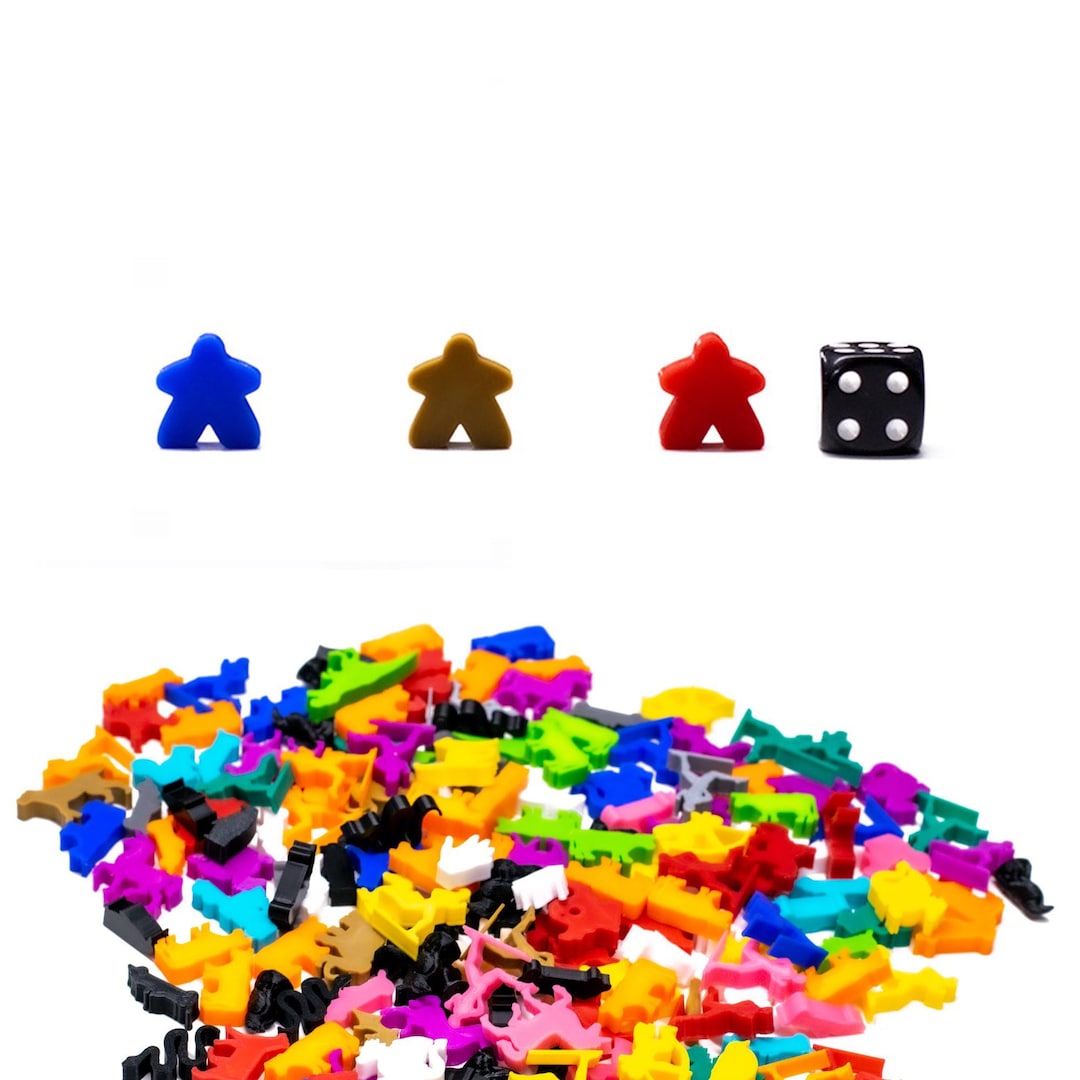 Peeples Meeples Classic Meeples Male Small Size for Board Games - Board Game Accessory ...