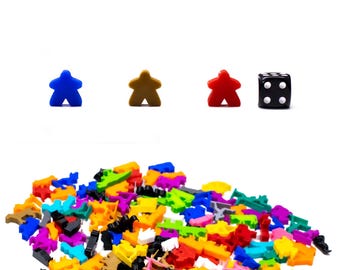 Klassiek Meeples heren, klein formaat voor bordspellen - upgrade bordspelaccessoires