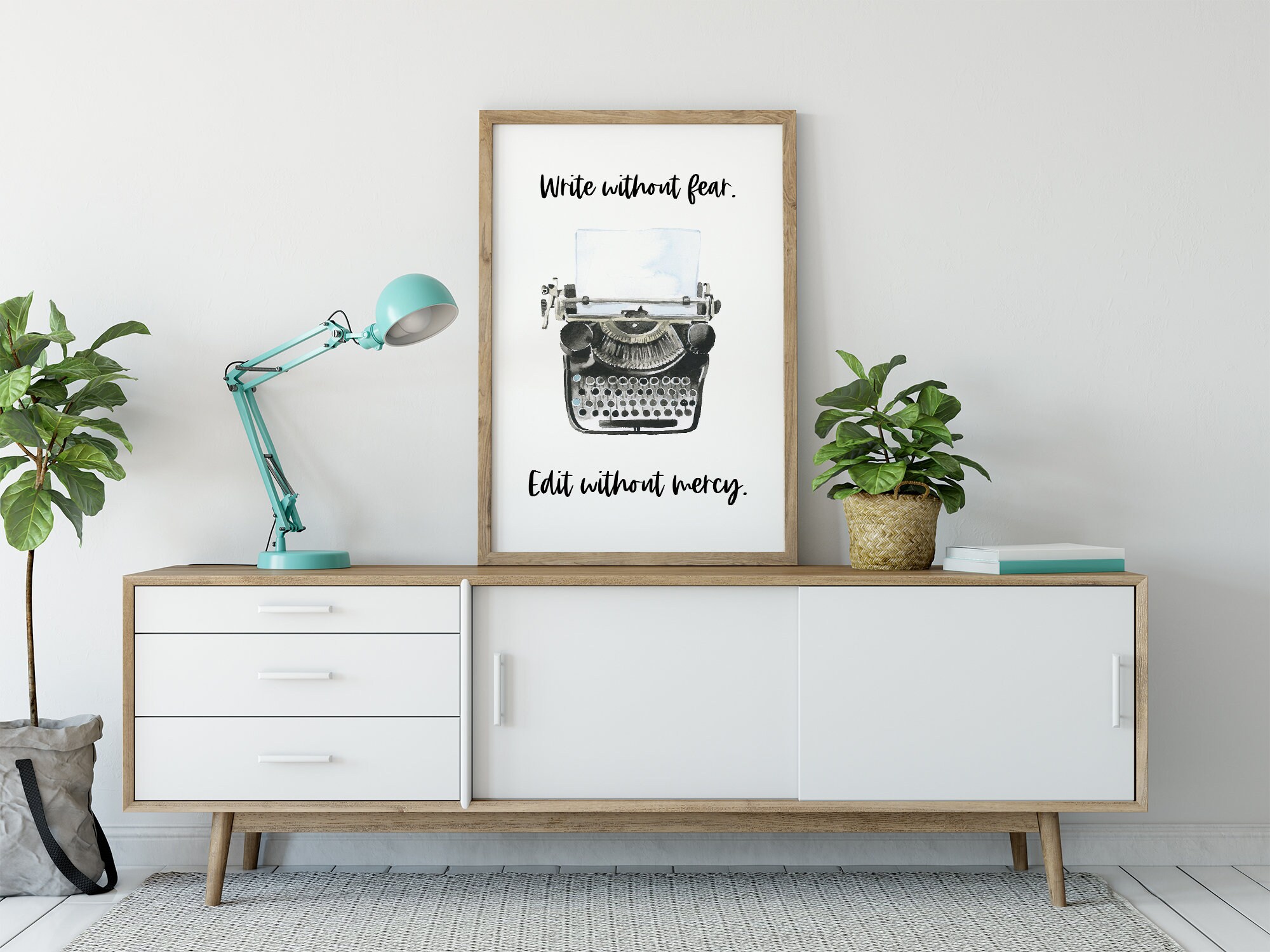 PRINTABLE Writer Wall Art Office Wall Decor Writers Gift | Etsy