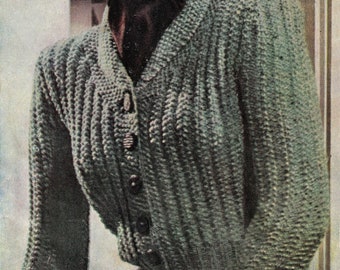 Vintage 1930&#39;s Pattern for the &#39;Coat on the Cover&#39; - Stitchcraft - pdf download