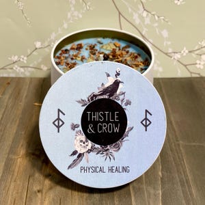 Physical Healing Candle  - Ritual Candle, Candle Spell, energy healing, positive vibrations, wellness, recovery, heal