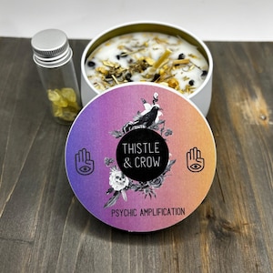 Awaken Psychic Ability / Psychic Intuition Candle Spell / Awaken Psychic Ability / Third Eye / Clairvoyance / Precognition /