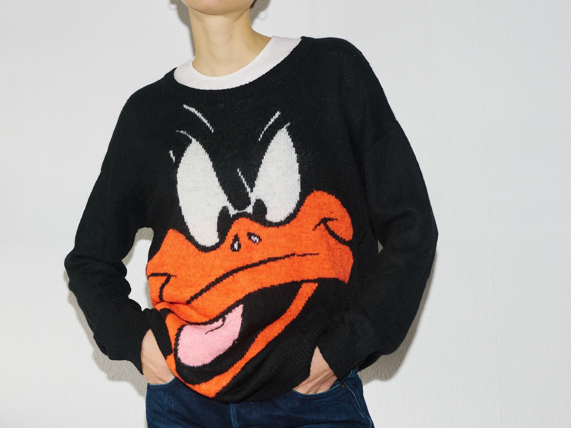 Daffy Duck Sweatshirt - Etsy