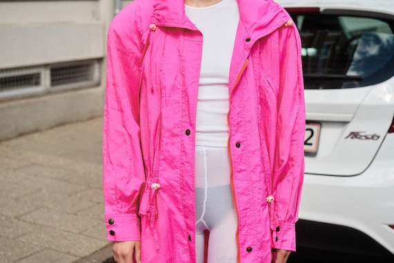 Vintage Y2k 80s 90s Bright Pink 