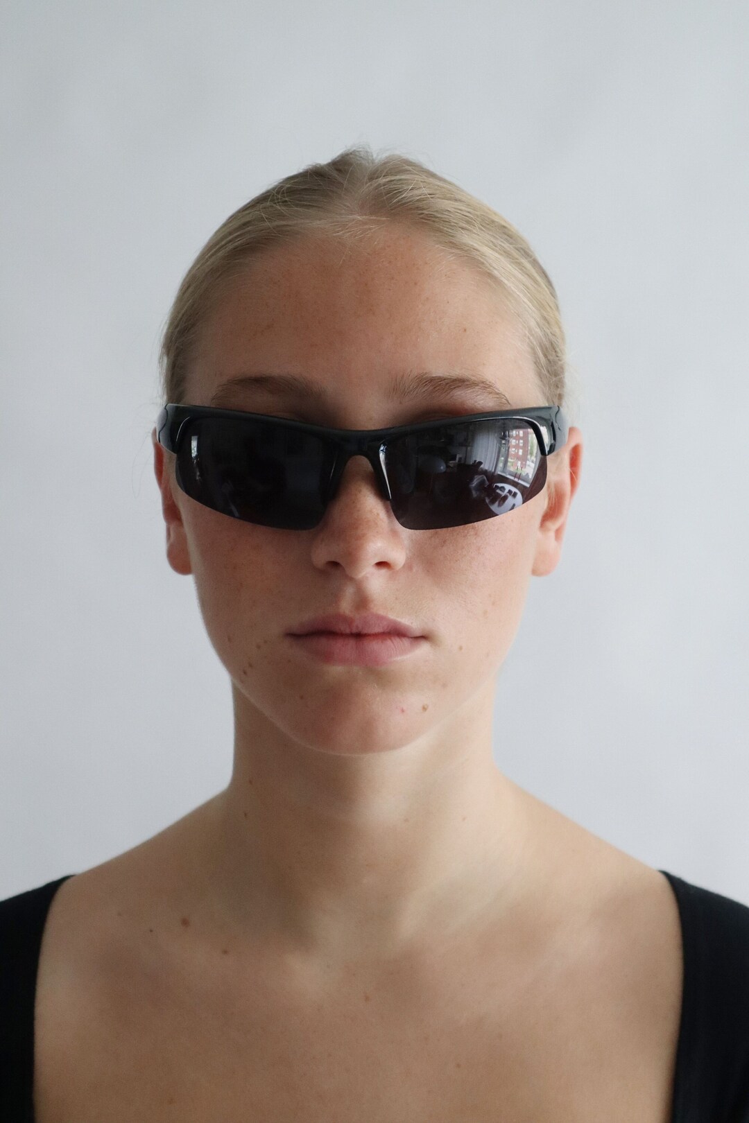 Vintage Classic Y2K Black Sunglasses Etsy