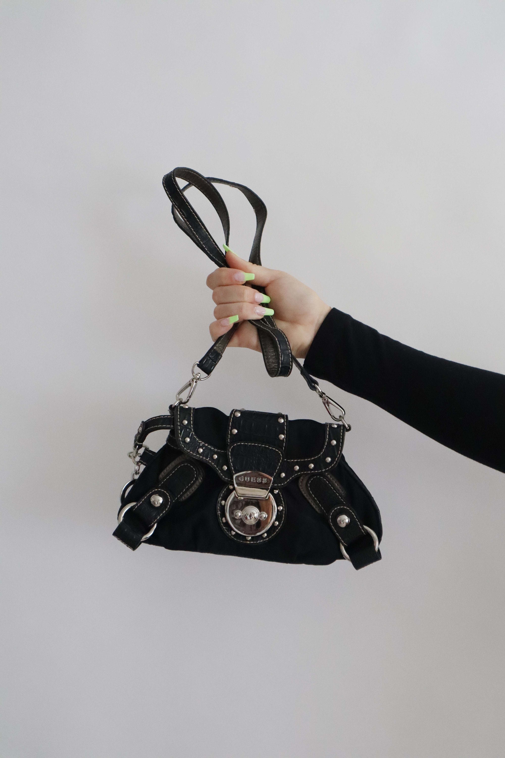 Guess - Mini Small Handbag with Pocket in Black