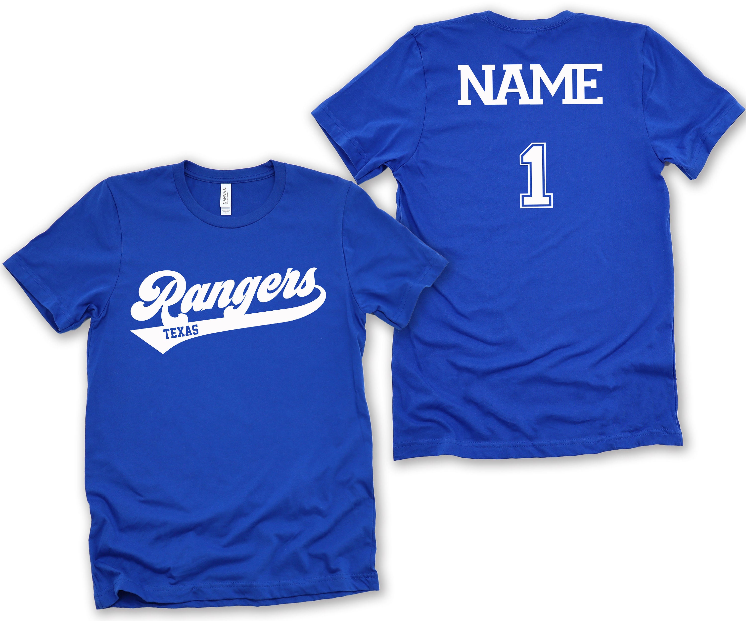 custom texas rangers jersey