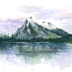 Rundle Mountain 2 - 16x20 Fine Art Print