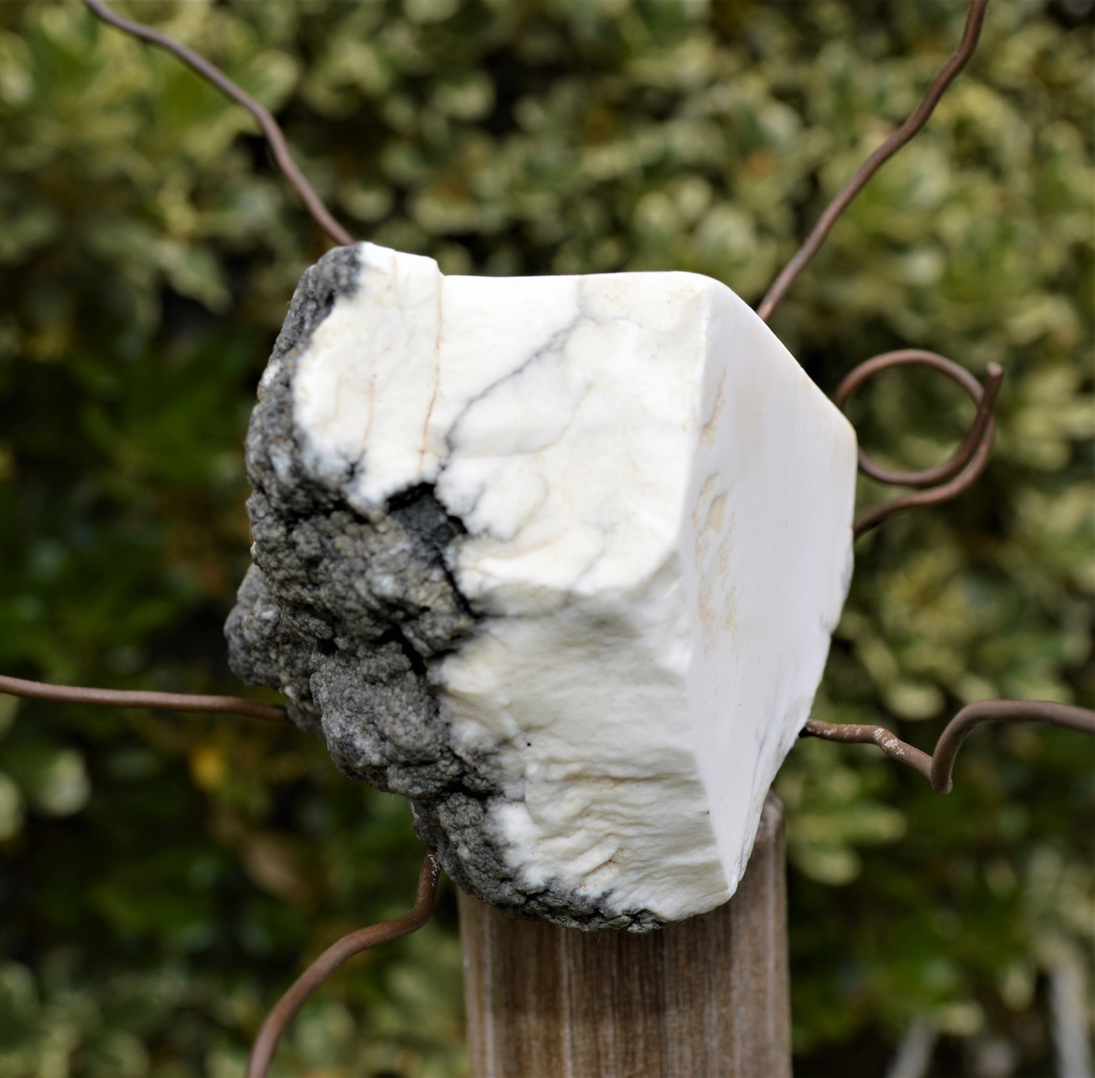 Rough stone of high grade Howlite or White Buffalo weight 7.1 | Etsy