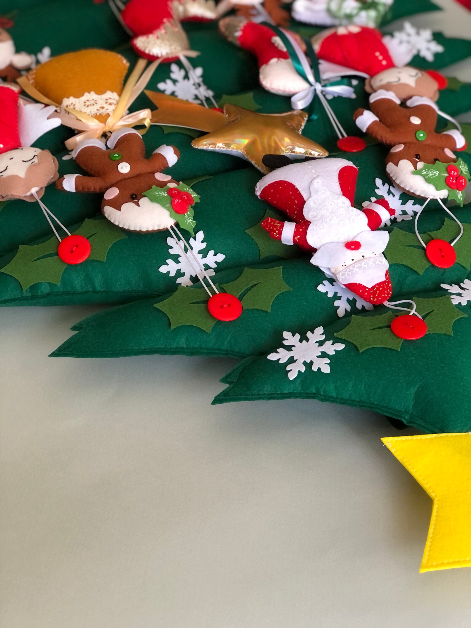 Decorative Fir Tree Made of Felt. Christmas Decor. Felt Tree - Etsy