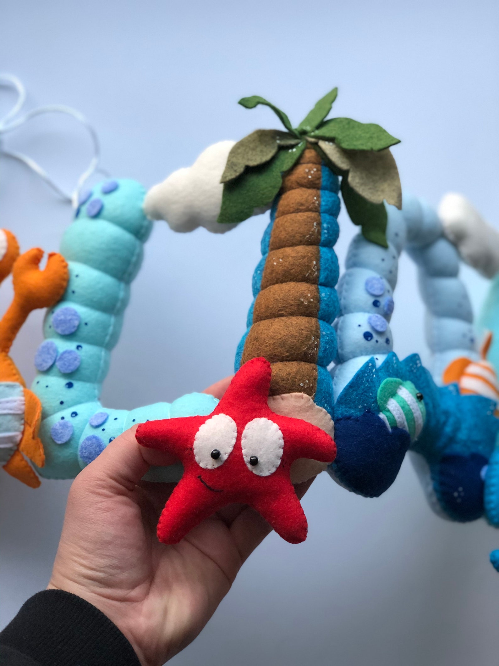 Personalised Garland Name Garland Name Felt Garland Felt Etsy