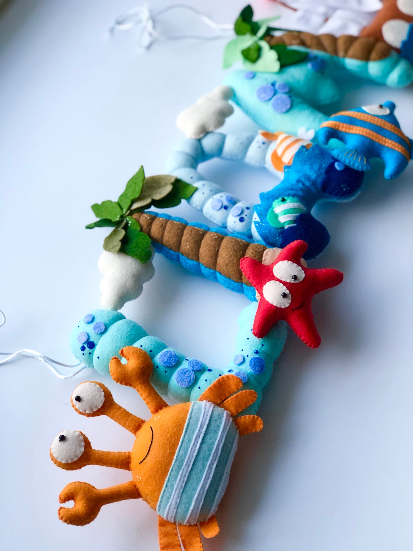 Personalised Garland Name Garland Name Felt Garland Felt Etsy