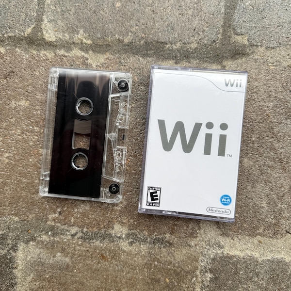 Nintendo Sounds of Wii OST Custom Cassette Tape
