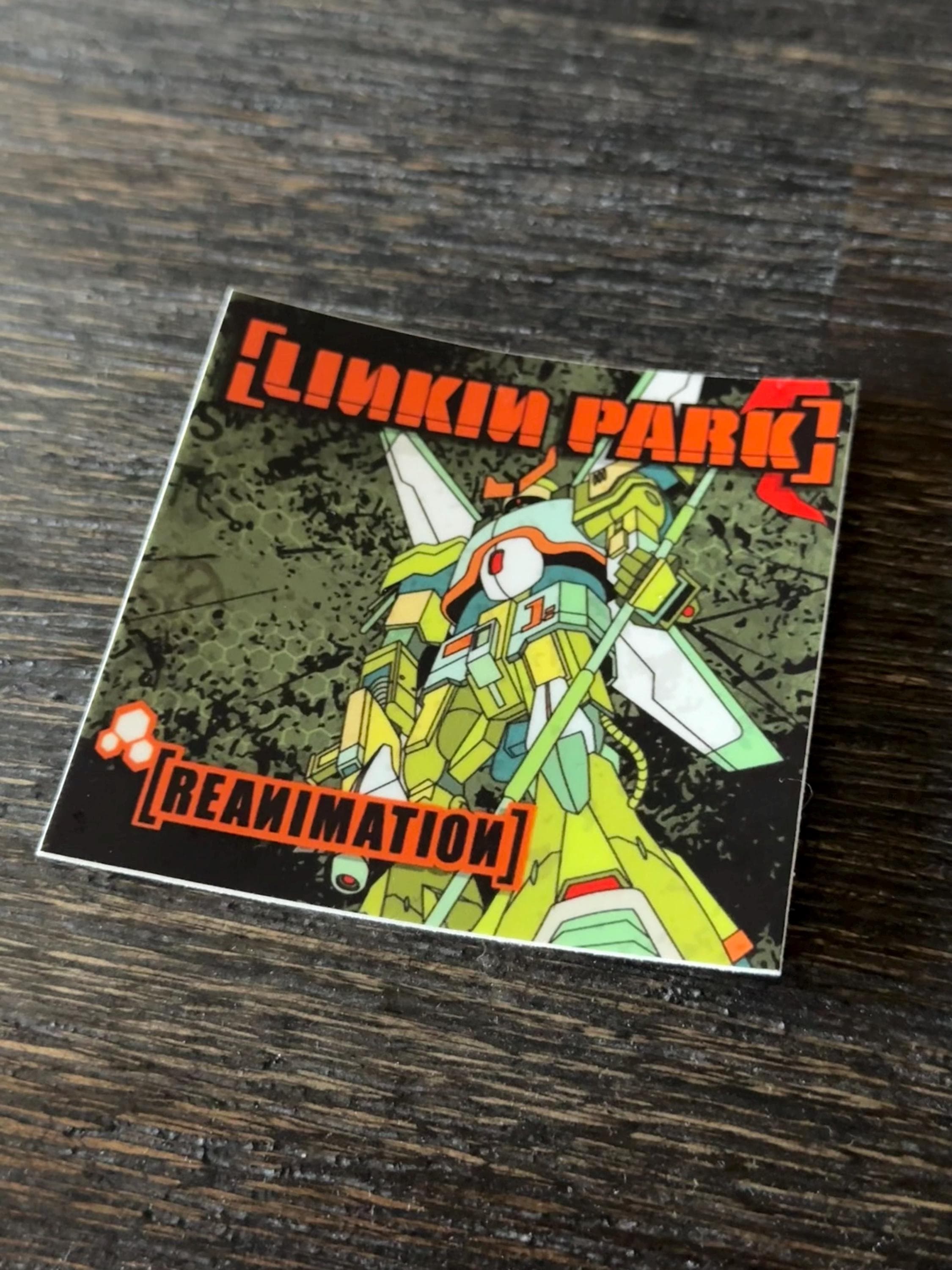 Linkin Park Reanimation Album Cover Sticker Chester Bennington 