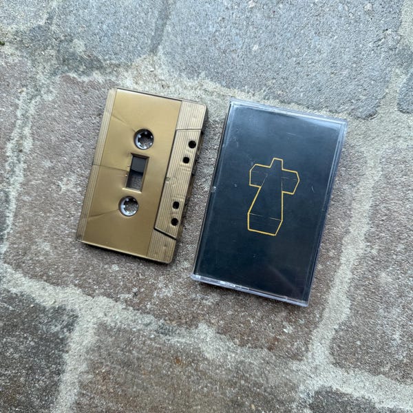 Justice Cross Cassette Tape