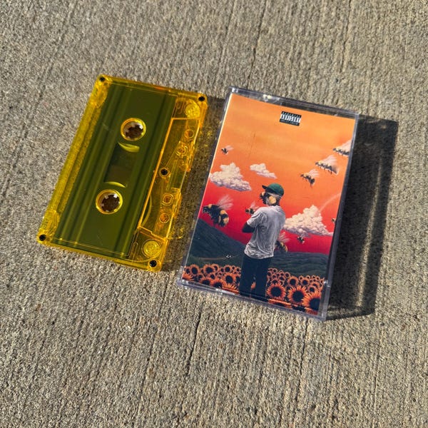 Tyler The Creator Custom Flower Boy Cassette Tape