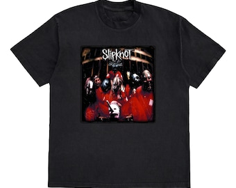 Vintage Slipknot Barcode Graphic T-shirt – Y2K Metal Band Tee - Etsy