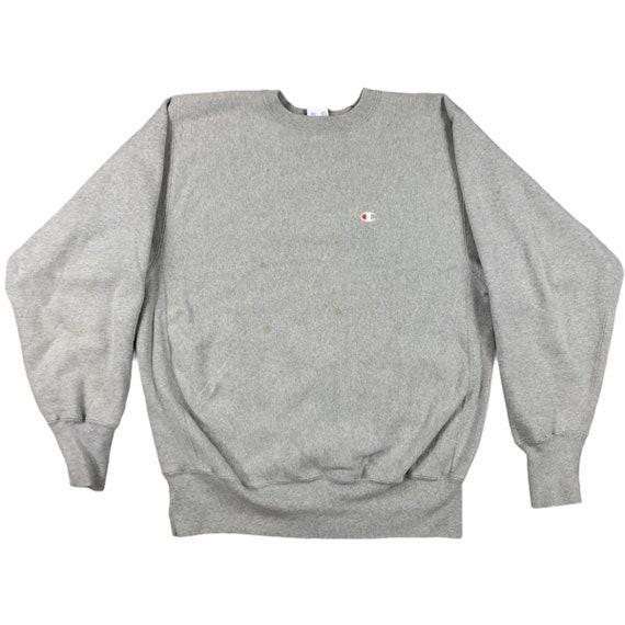 Vintage 1980s Gray Champion Reverse Weave Sweatsh