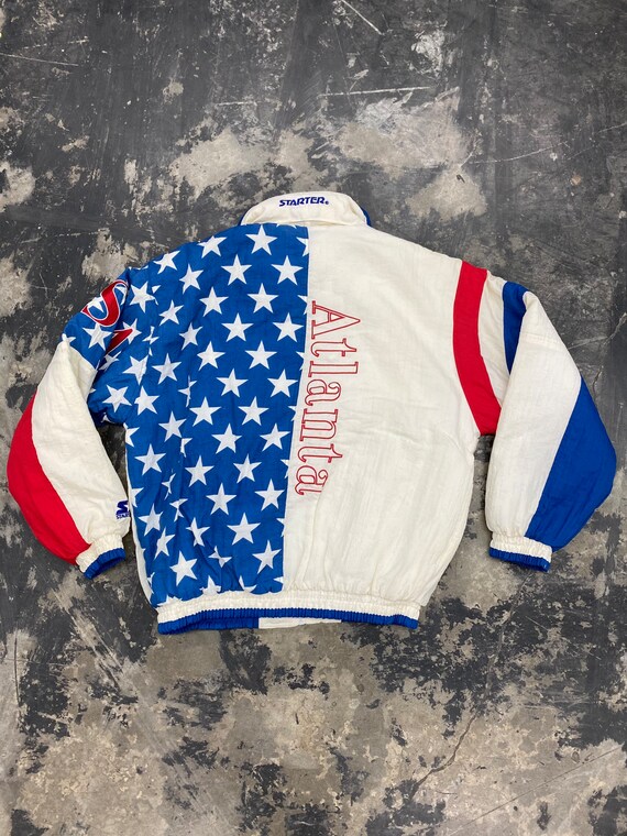 Vintage 1996 Atlanta Olympics Starter Jacket Size Lar… - Gem