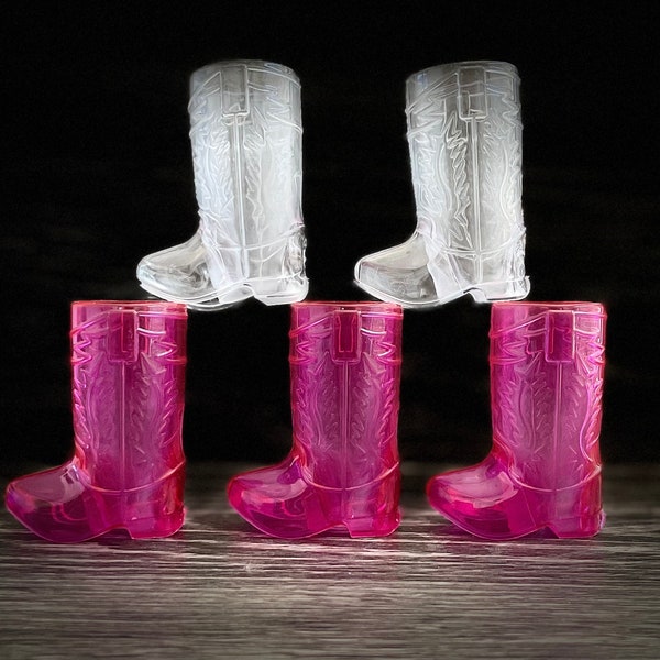 Cowboy Boot Shot Glasses Etsy