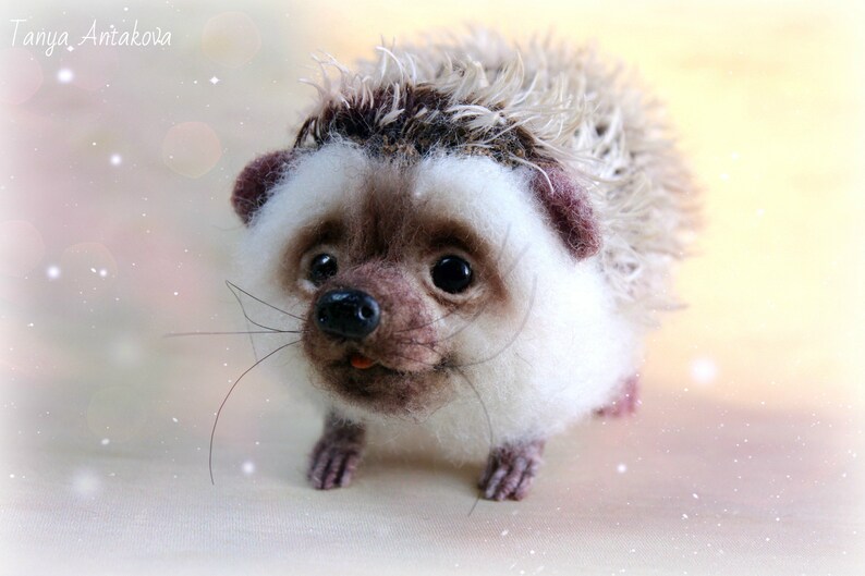 Needle Felted HedgehogRealistic ToyFelt Hedgehog toysFelt Etsy