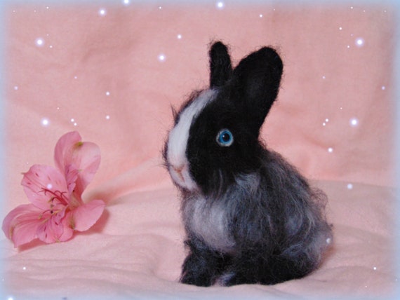 fluffy toy rabbit