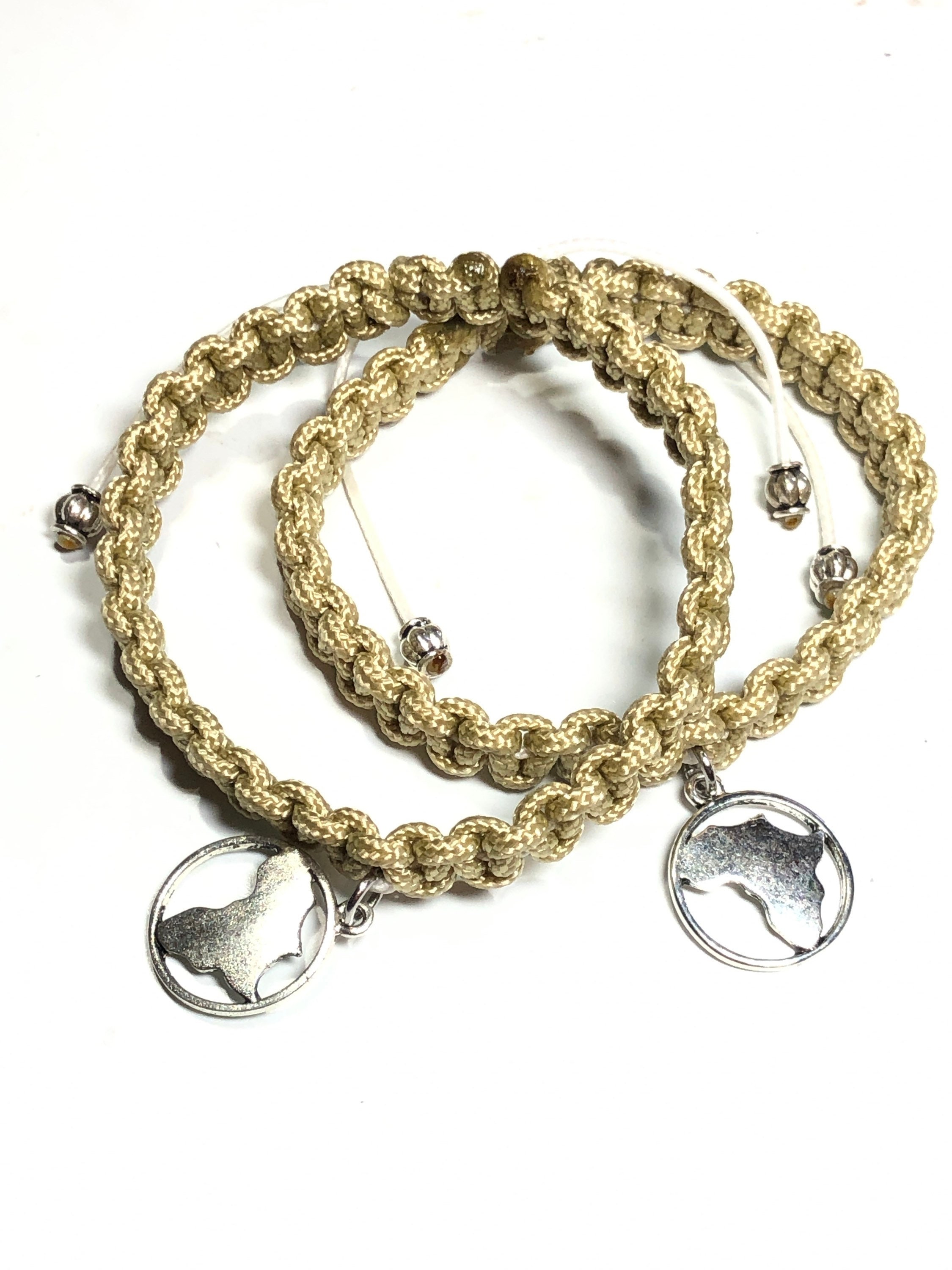 Africa Charm Bracelet Supports Ministry. Adjustable Glow in Etsy