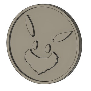 Minimalista Eevelution Coaster Set STL