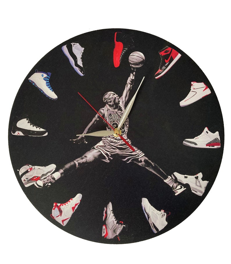 air jordan wall clock