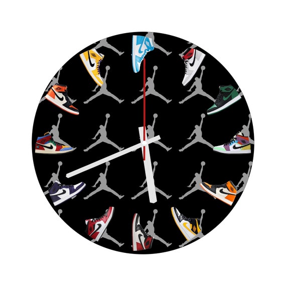 air jordan wall clock