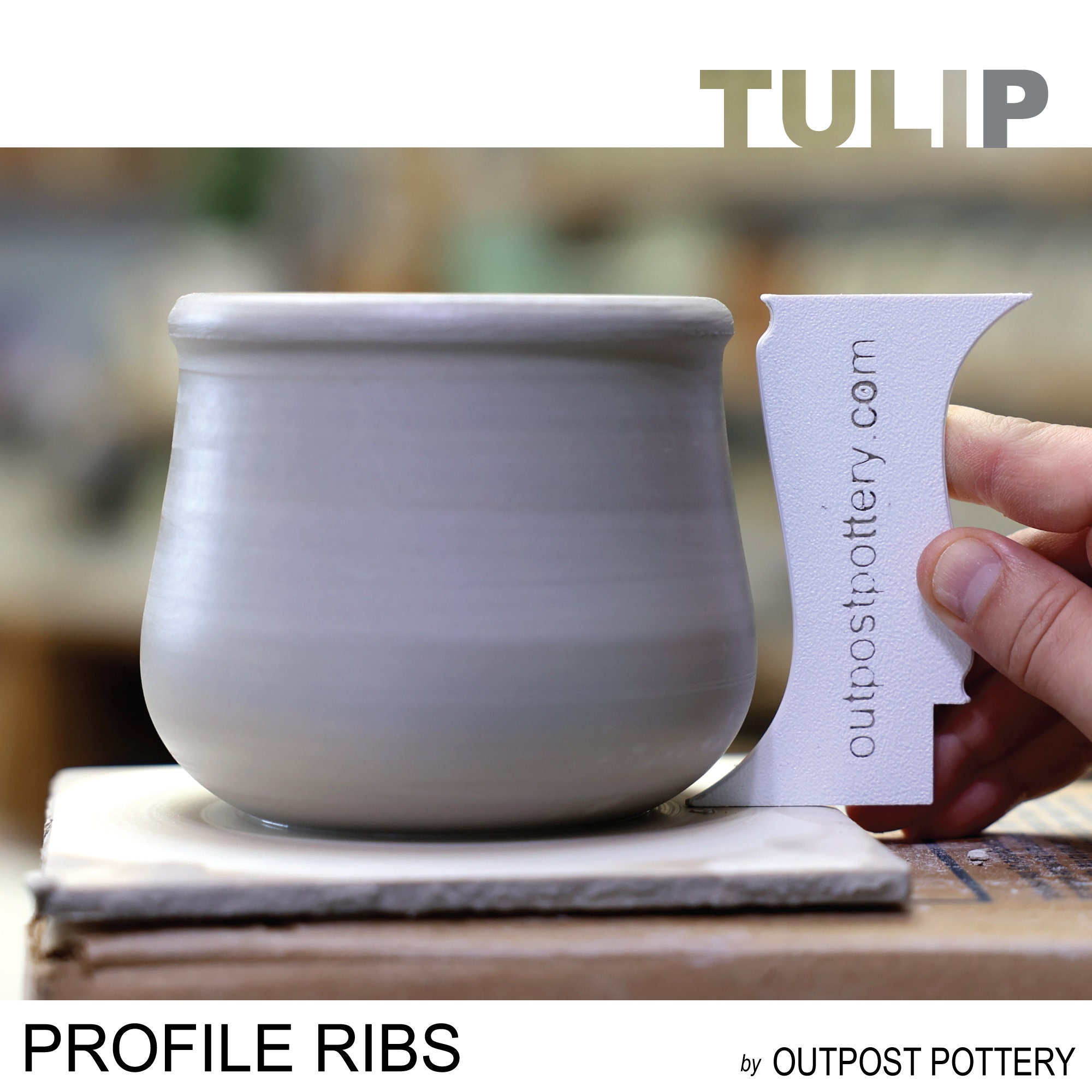 OUTPOST POTTERY Ultimate Profile Rib Bundle: Throw Like a Pro