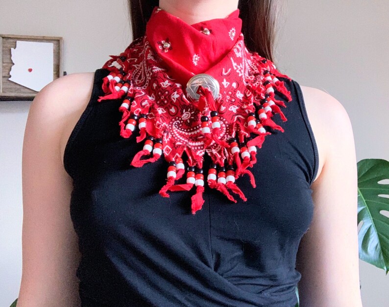 western neck bandana