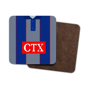 Watford 1998-99 Away Shirt Retro Football Coaster