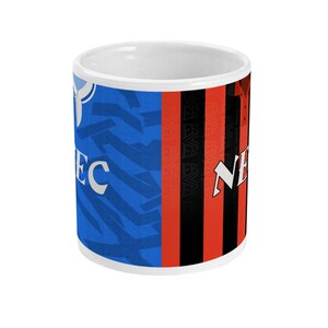 Everton 1993 Maillot à domicile et à l’extérieur Tasse de football rétro