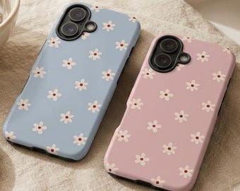 Dainty Daisy Phone Case • Cute Vintage Floral For iPhone 17, S26, Google Pixel 10