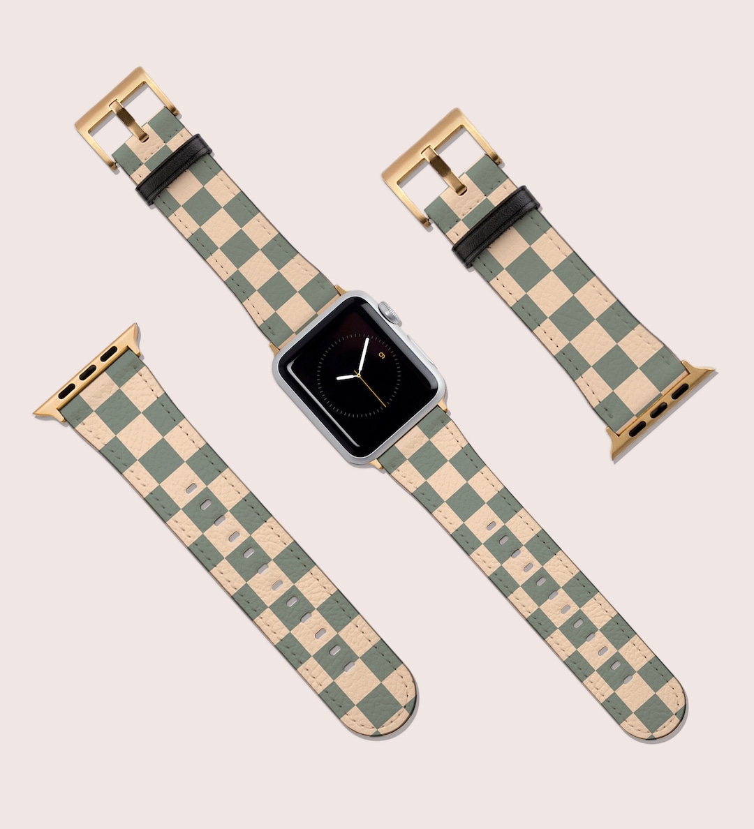 腕時計用ベルト・バンド LLOYD Apple Watch 38-41mm compatible Sweet Gingham Check App il_1080xN.4770559143_3hsf.jpg