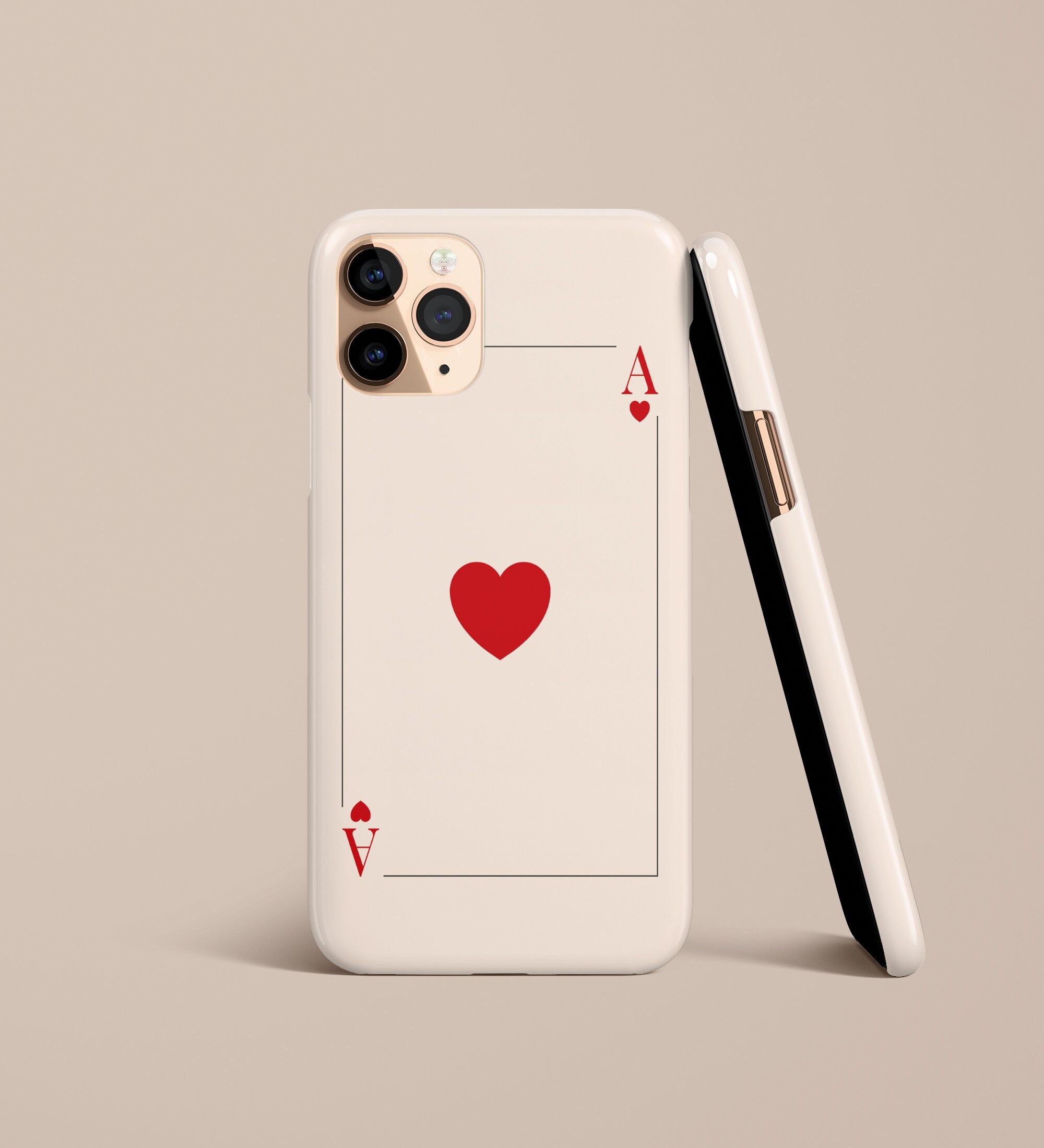 queen of hearts / King and Queen romanting matching cards case – CASETiFY