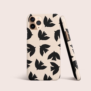 Birds Matisse Inspired Beige Phone Case For iPhone 16 15 14 13 12  • All Models • For S25 S24 S23 S22 S21 S10  S20  • For Google Pixel 8 7